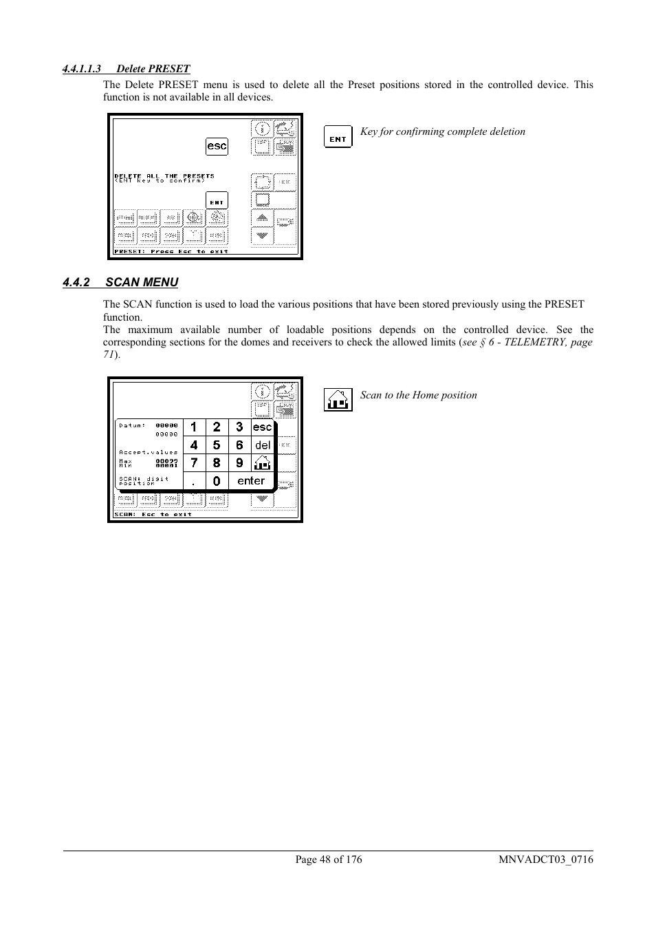 Videotec DCT User Manual | Page 50 / 182