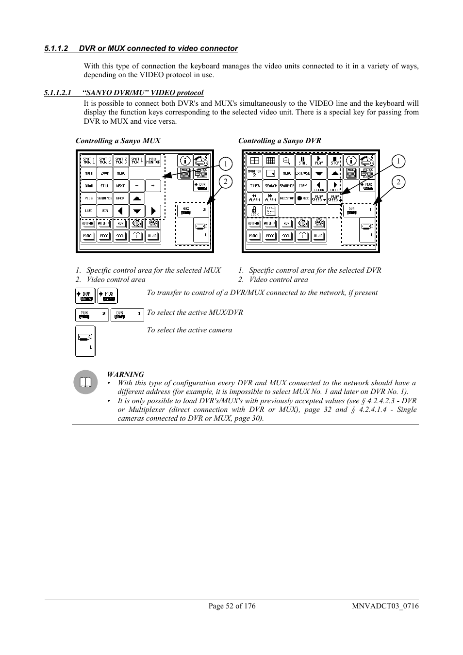 Videotec DCT User Manual | Page 54 / 182