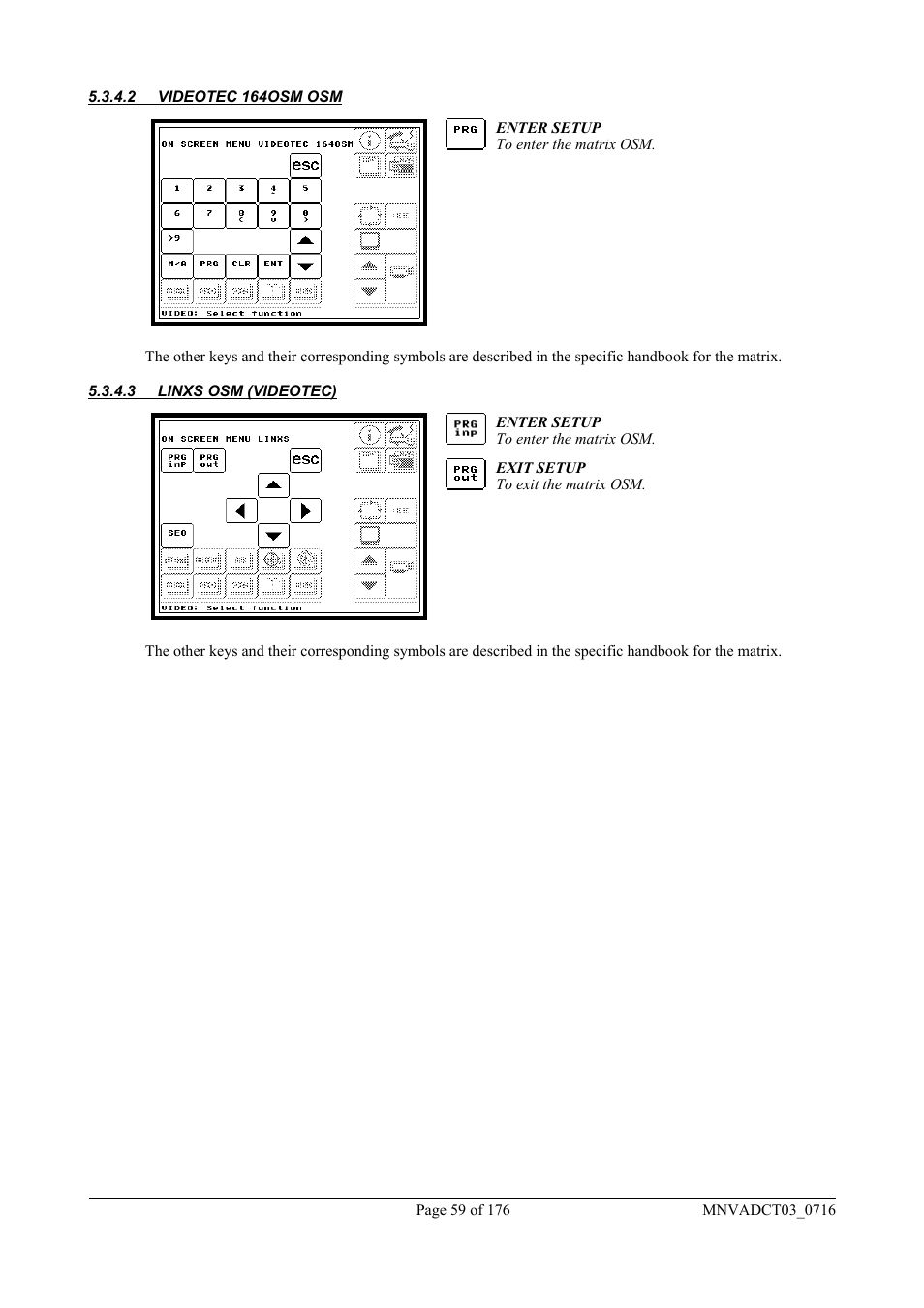 Videotec DCT User Manual | Page 61 / 182