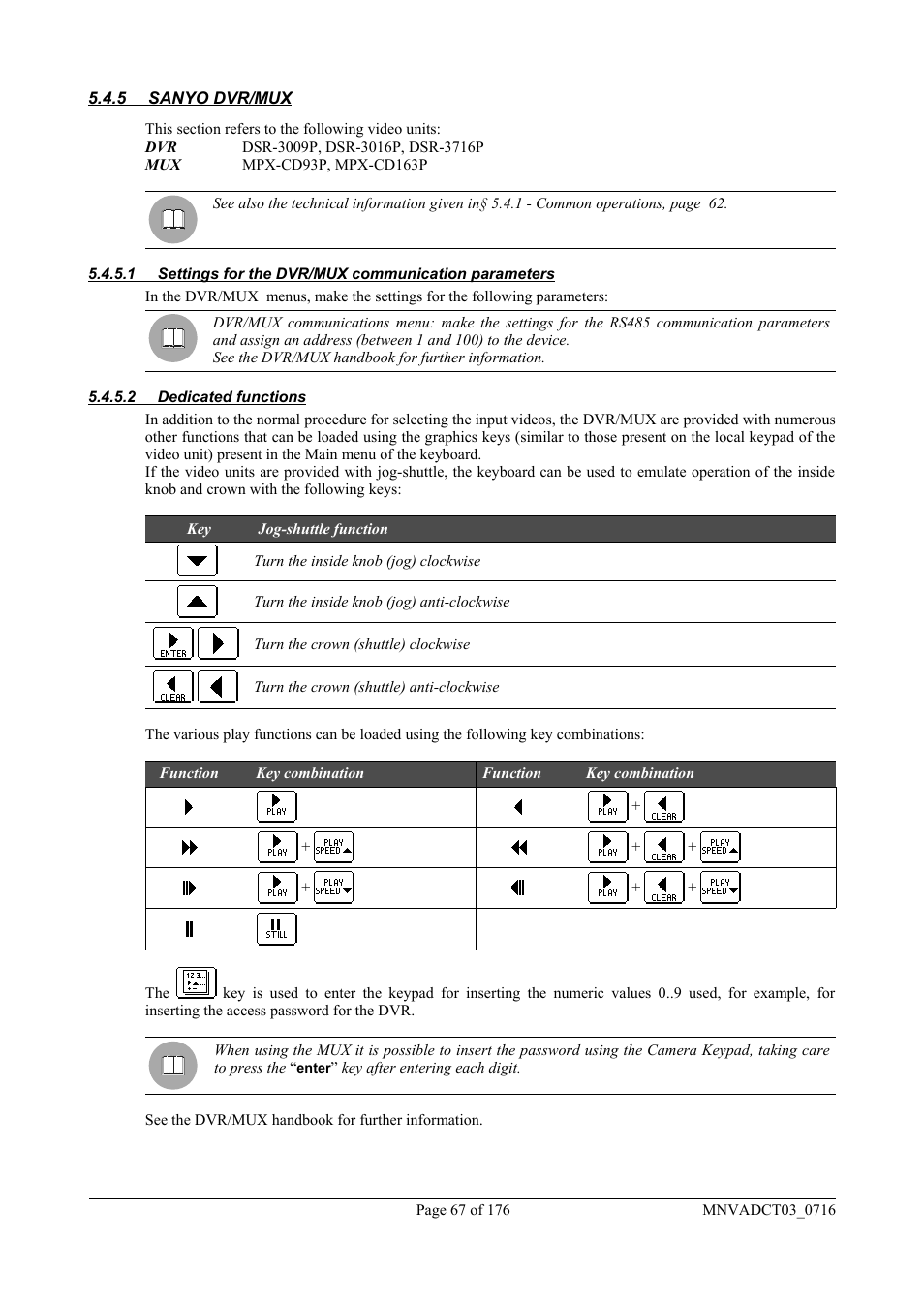 Videotec DCT User Manual | Page 69 / 182