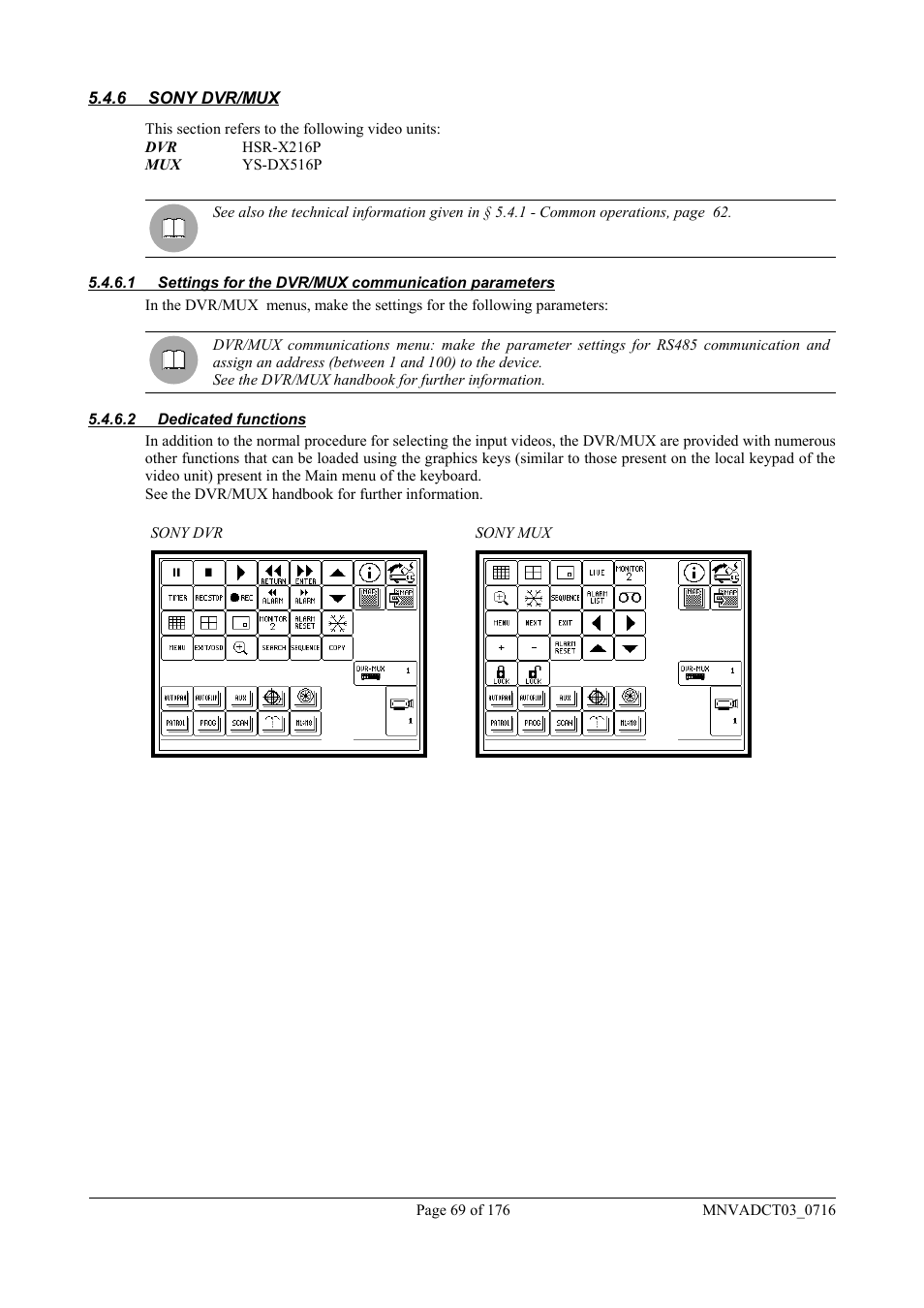 Videotec DCT User Manual | Page 71 / 182