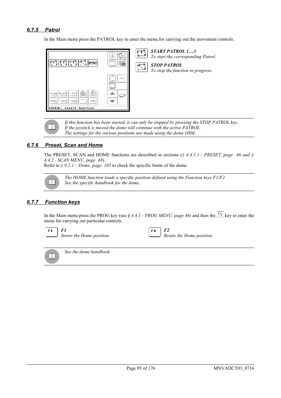 Videotec DCT User Manual | Page 97 / 182