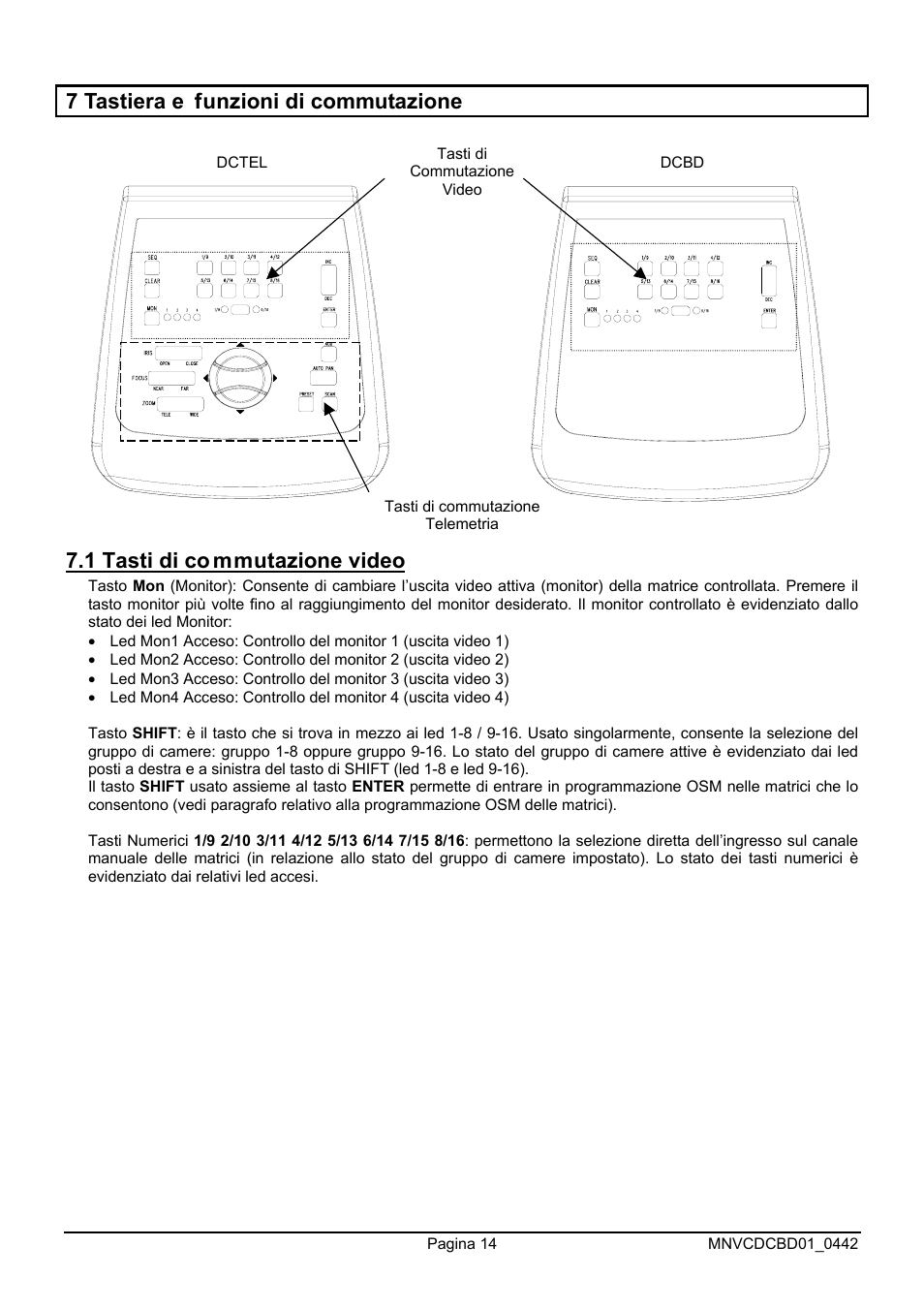Videotec DCTEL User Manual | Page 18 / 86
