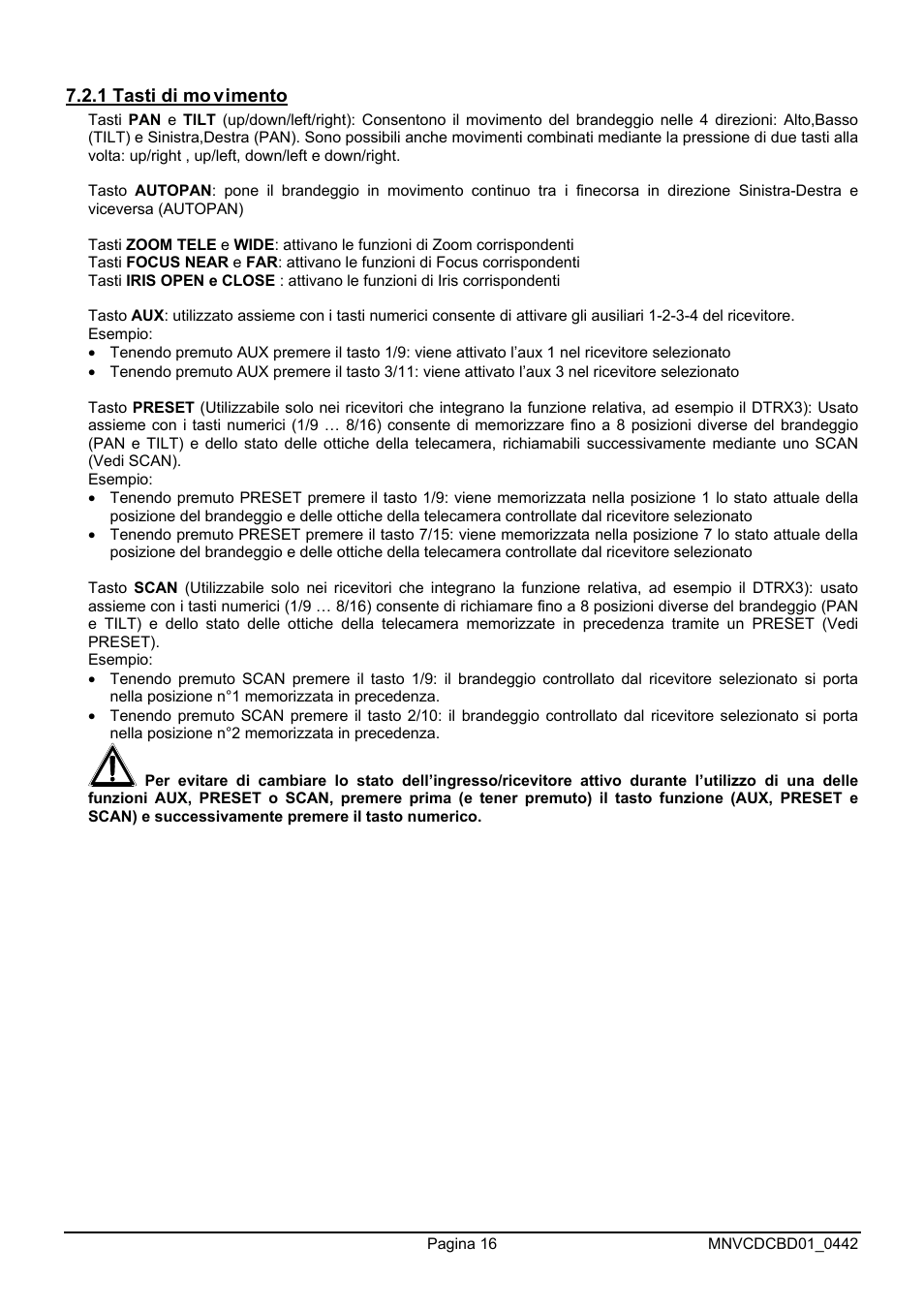 Videotec DCTEL User Manual | Page 20 / 86