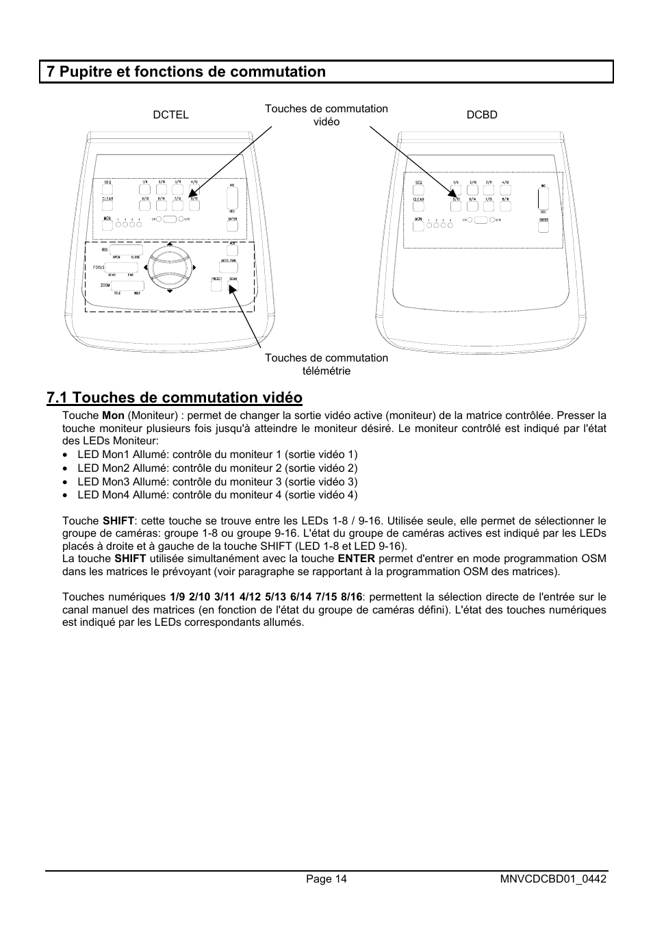 Videotec DCTEL User Manual | Page 58 / 86