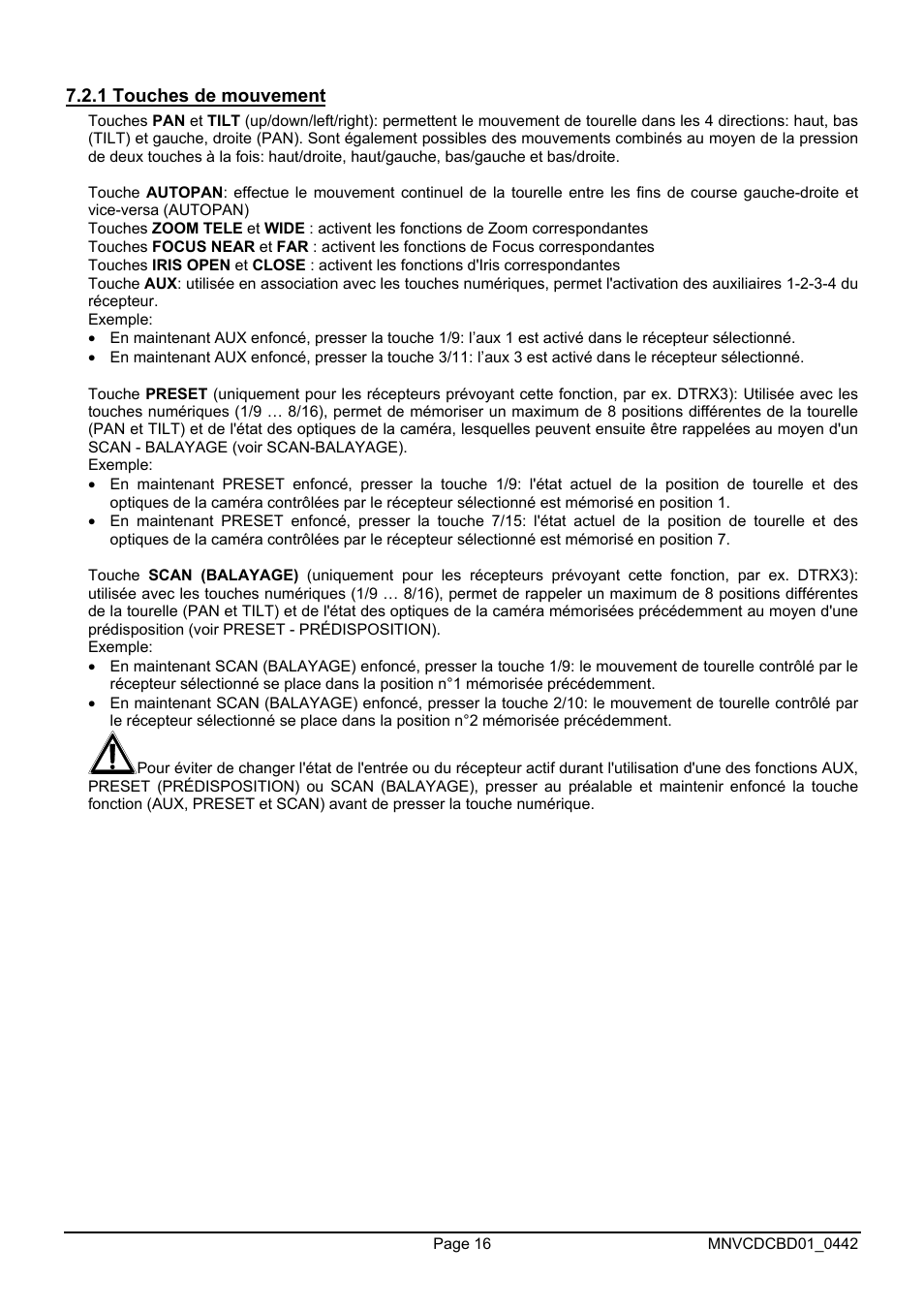 Videotec DCTEL User Manual | Page 60 / 86
