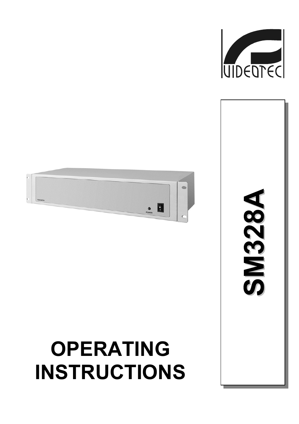 Videotec SM328B User Manual | 72 pages