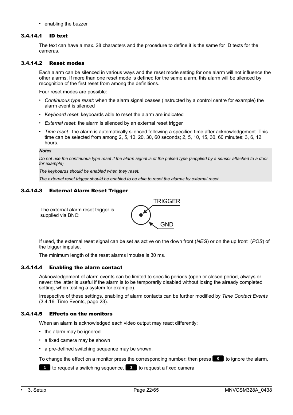 Videotec SM328B User Manual | Page 24 / 72