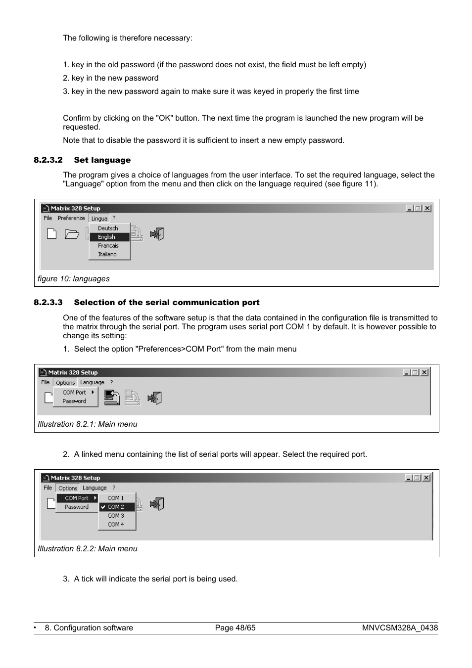 Videotec SM328B User Manual | Page 50 / 72
