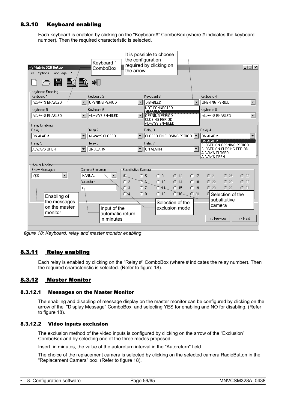 Videotec SM328B User Manual | Page 61 / 72