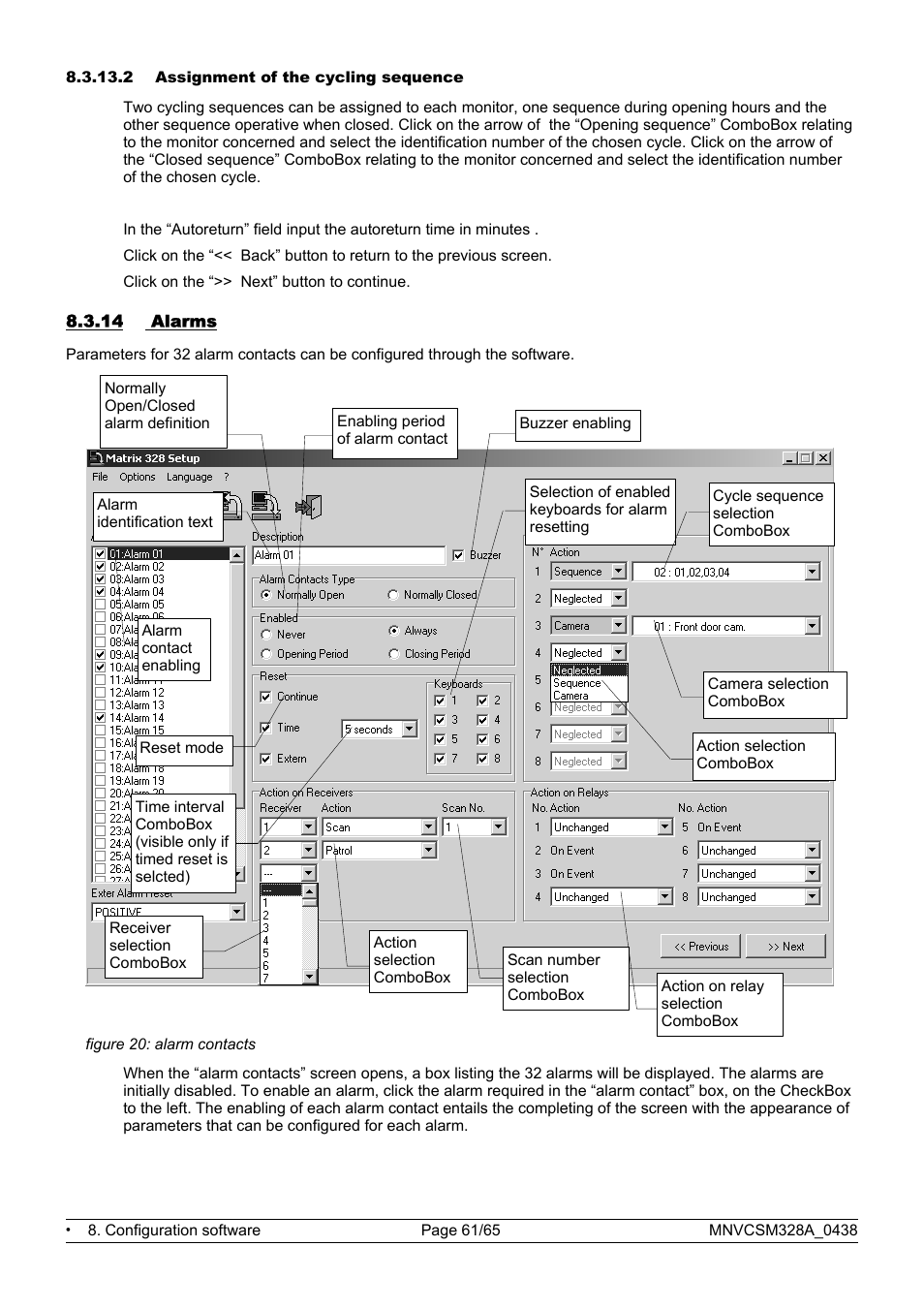 Videotec SM328B User Manual | Page 63 / 72
