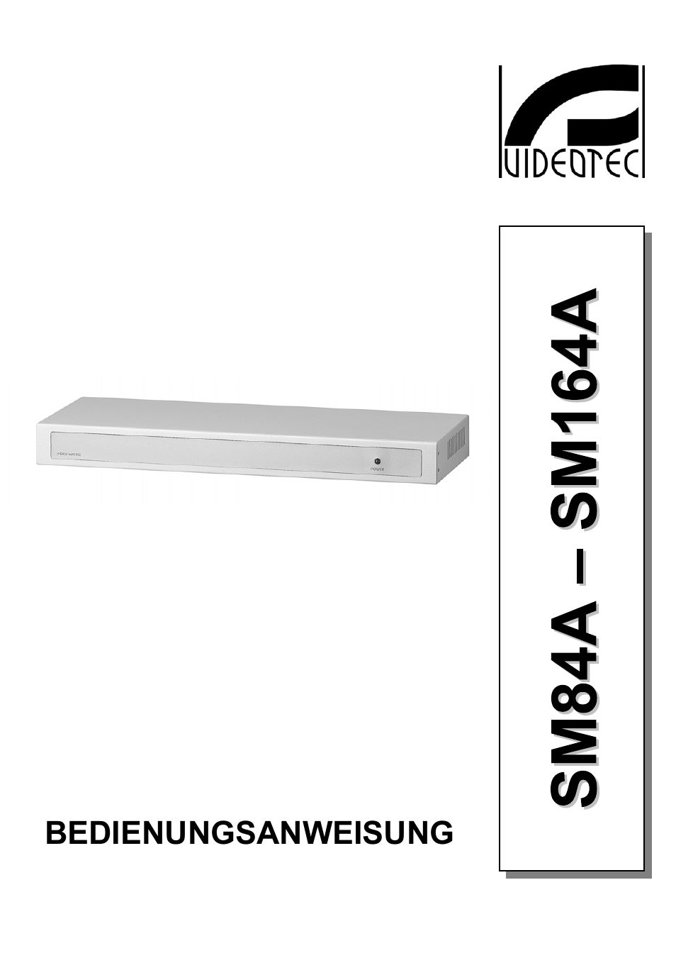 Deutsch | Videotec SM164B User Manual | Page 111 / 150
