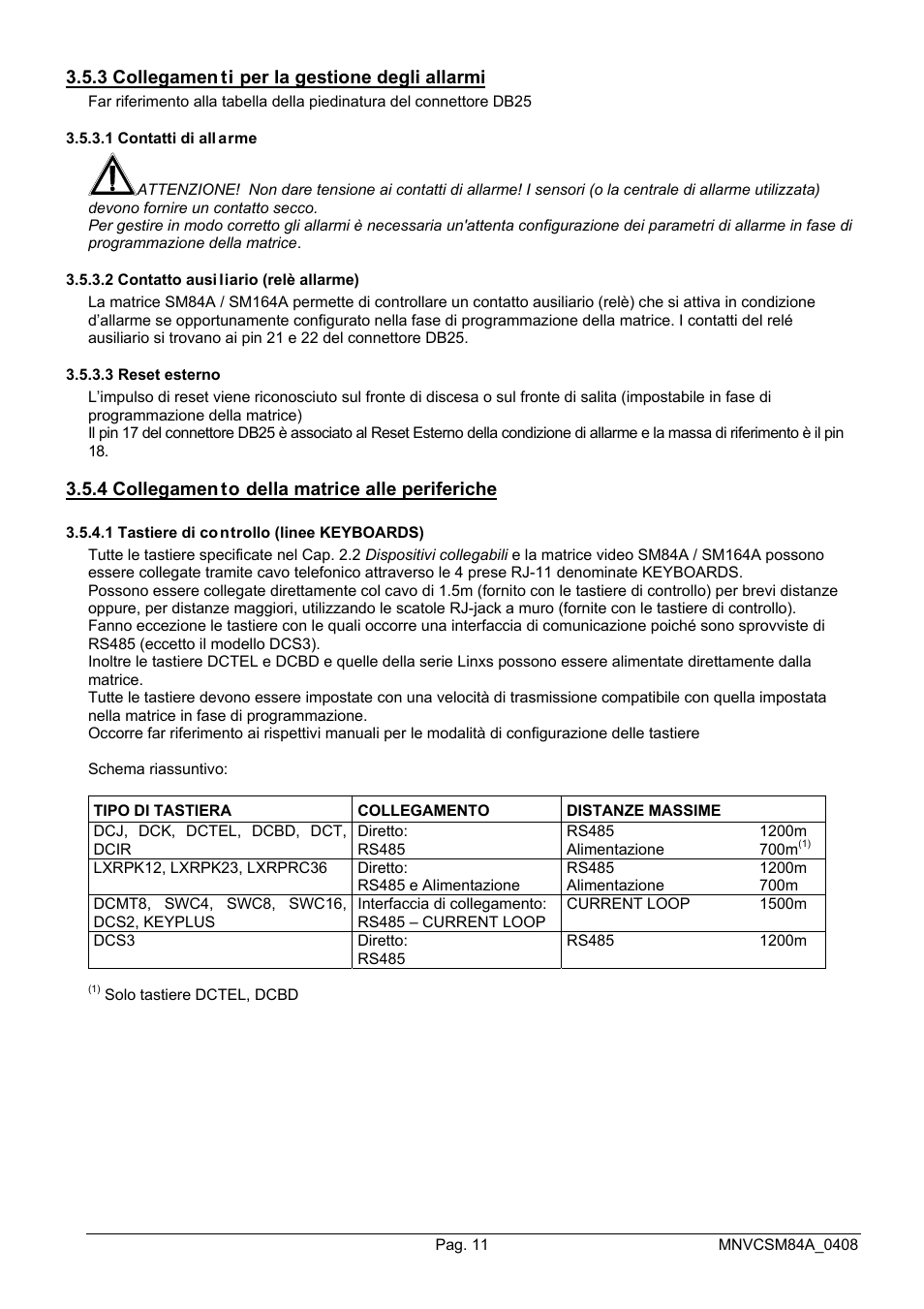 Videotec SM164B User Manual | Page 15 / 150