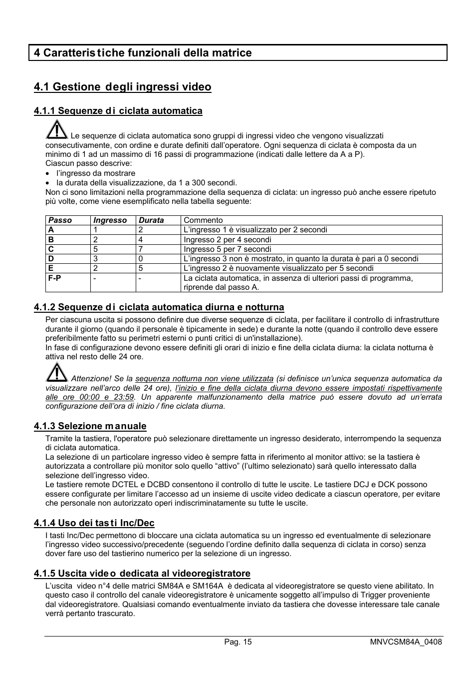 Videotec SM164B User Manual | Page 19 / 150
