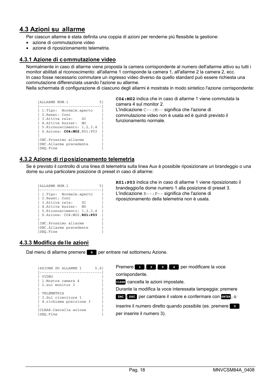 Videotec SM164B User Manual | Page 22 / 150