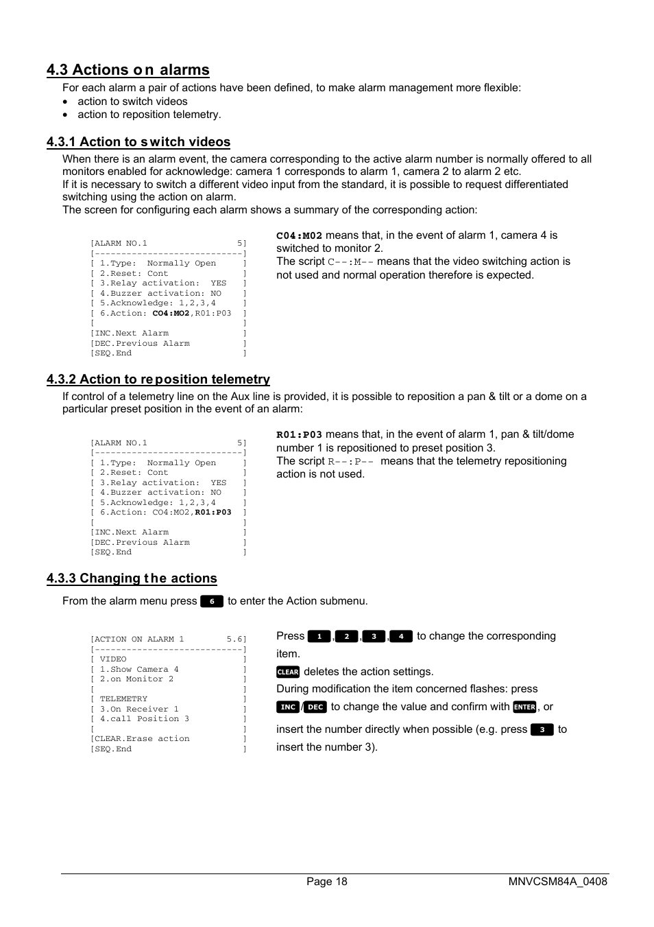 Videotec SM164B User Manual | Page 58 / 150