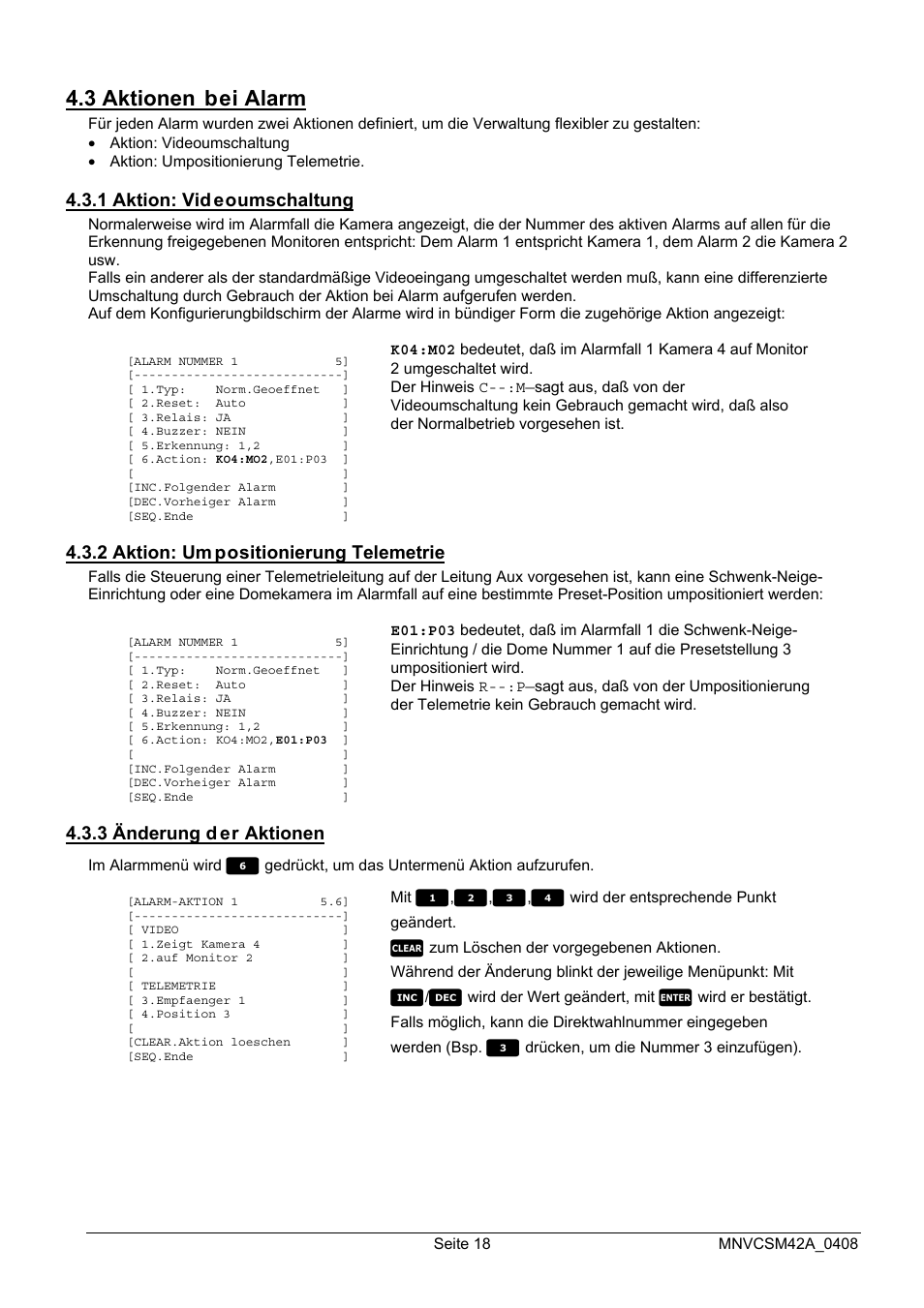 Videotec SM82A User Manual | Page 124 / 142