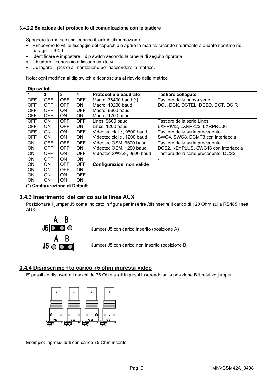 Videotec SM82A User Manual | Page 13 / 142