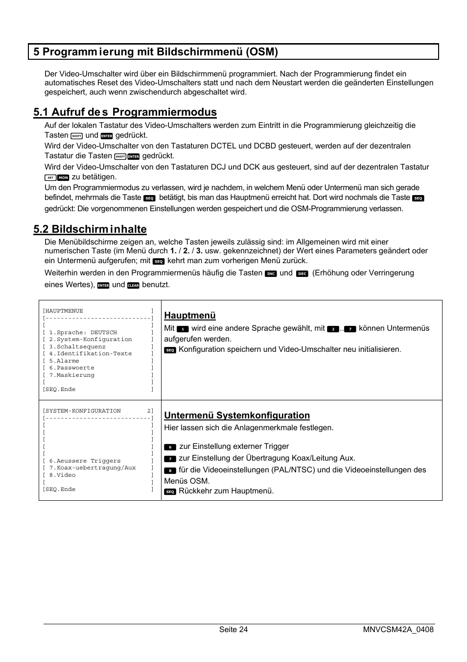 Videotec SM82A User Manual | Page 130 / 142