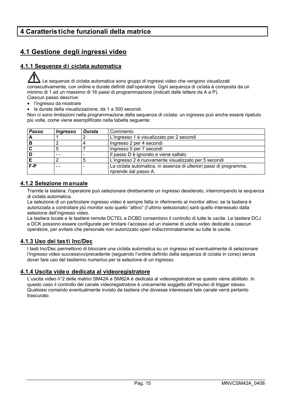 Videotec SM82A User Manual | Page 19 / 142