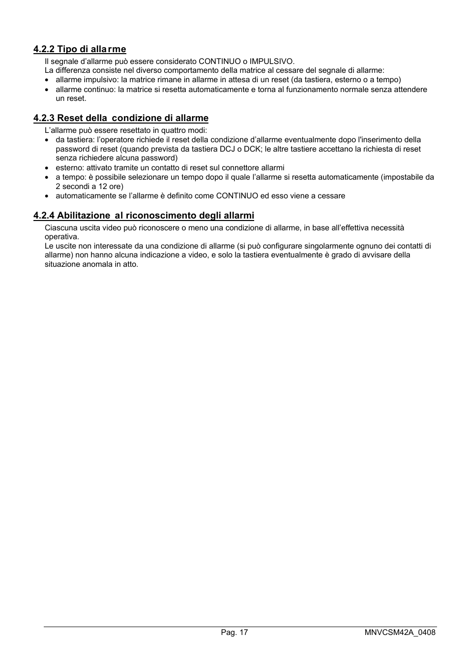 Videotec SM82A User Manual | Page 21 / 142