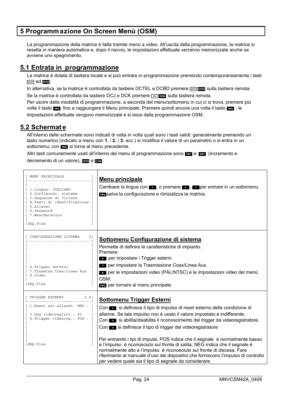 Videotec SM82A User Manual | Page 28 / 142