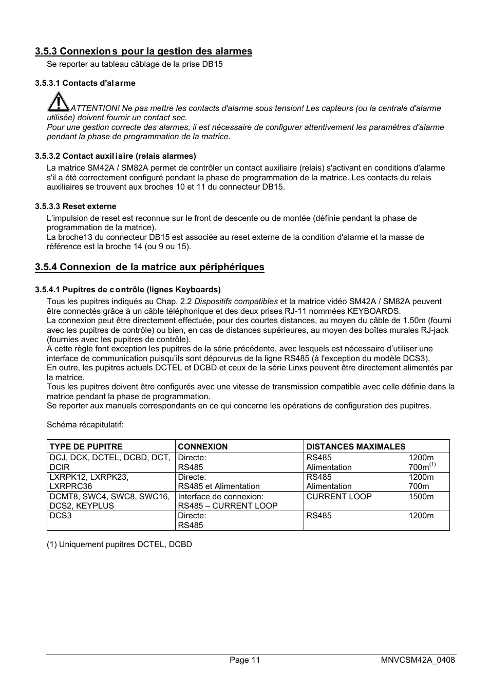 Videotec SM82A User Manual | Page 83 / 142