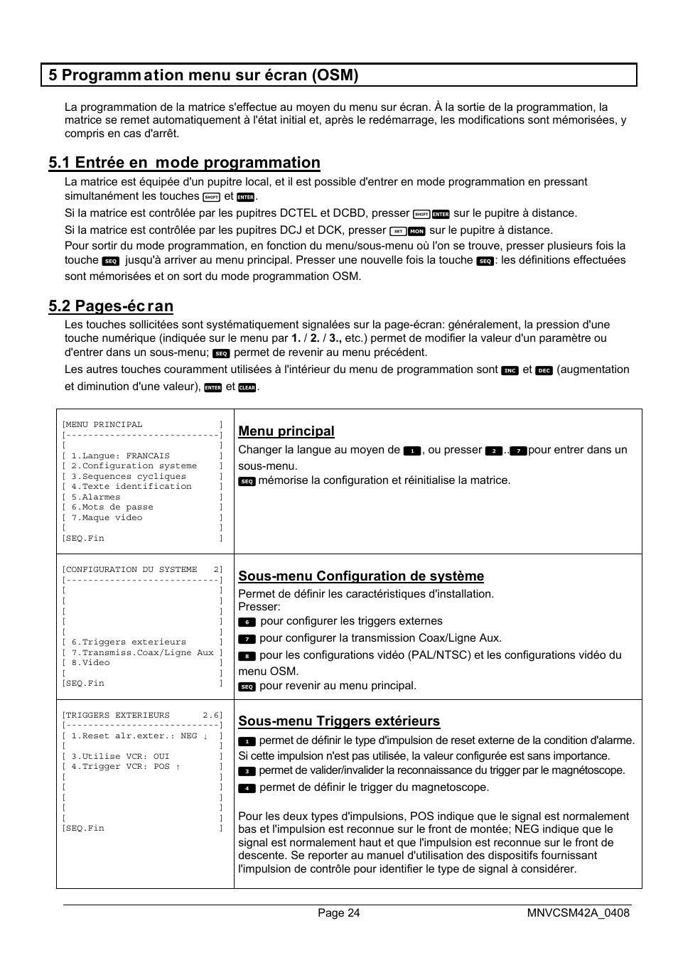 Videotec SM82A User Manual | Page 96 / 142