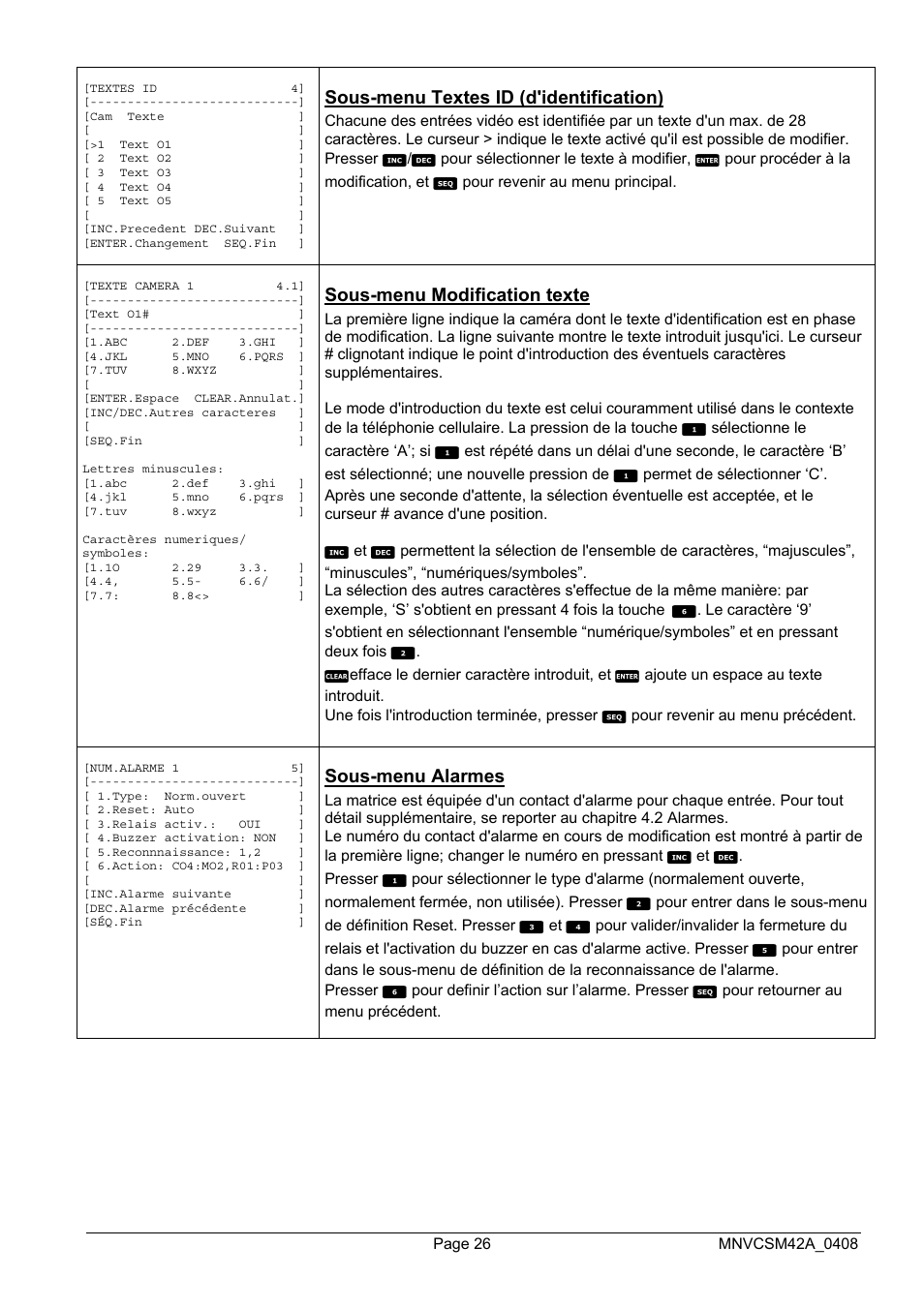 Videotec SM82A User Manual | Page 98 / 142