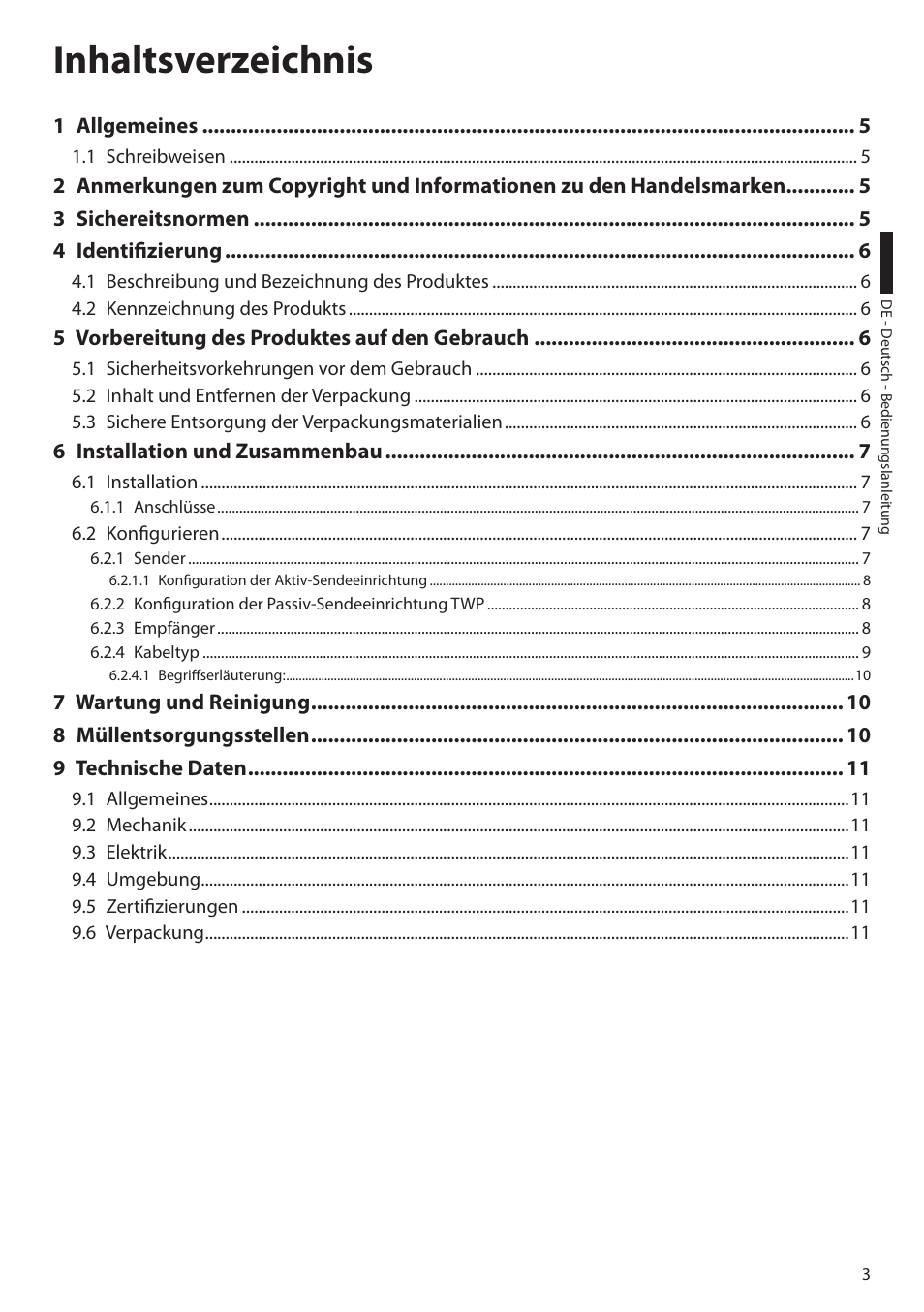 Videotec TW Serie User Manual | Page 41 / 52