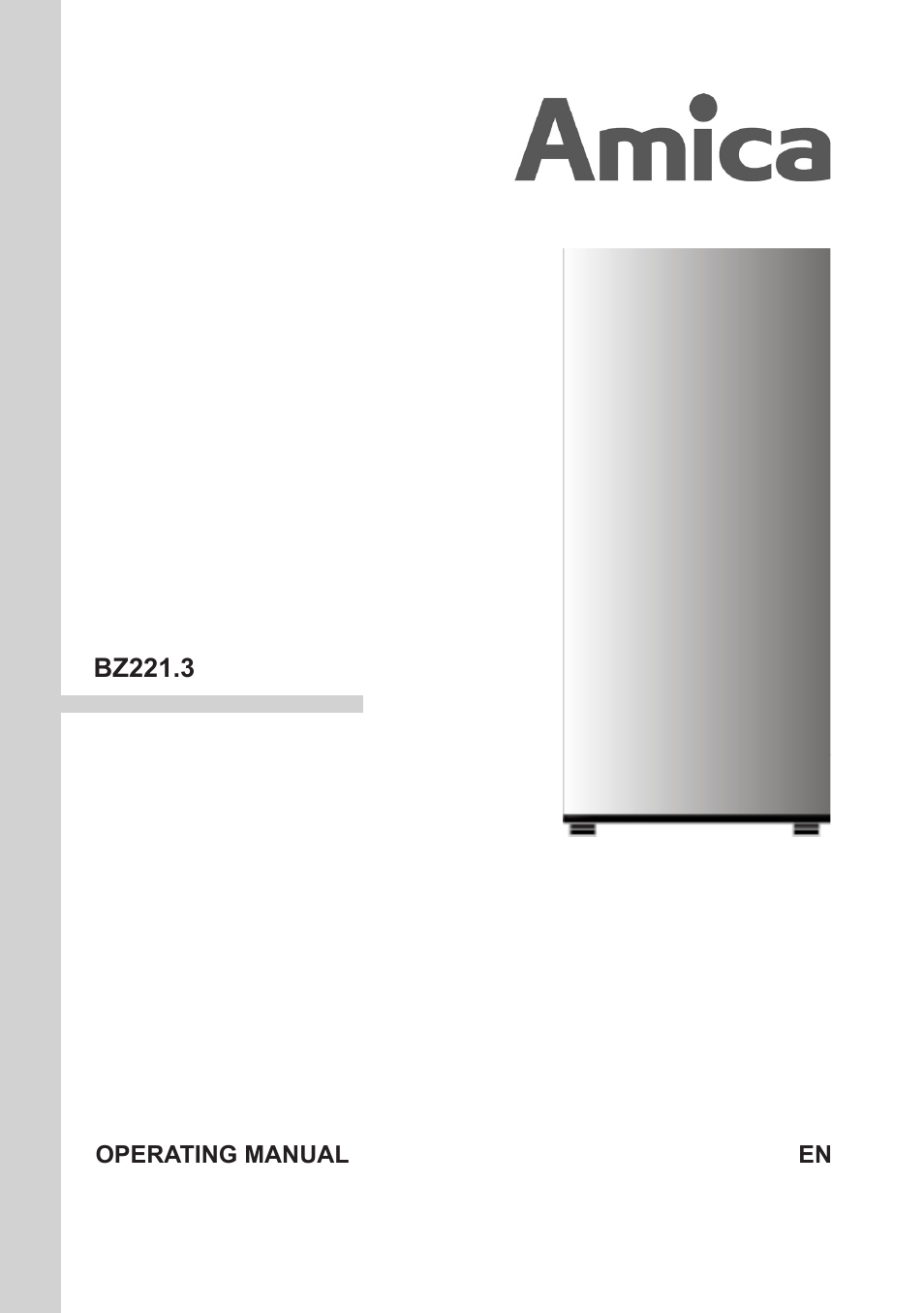AMICA Built-in refrigerators BZ221.3 EN User Manual | 20 pages