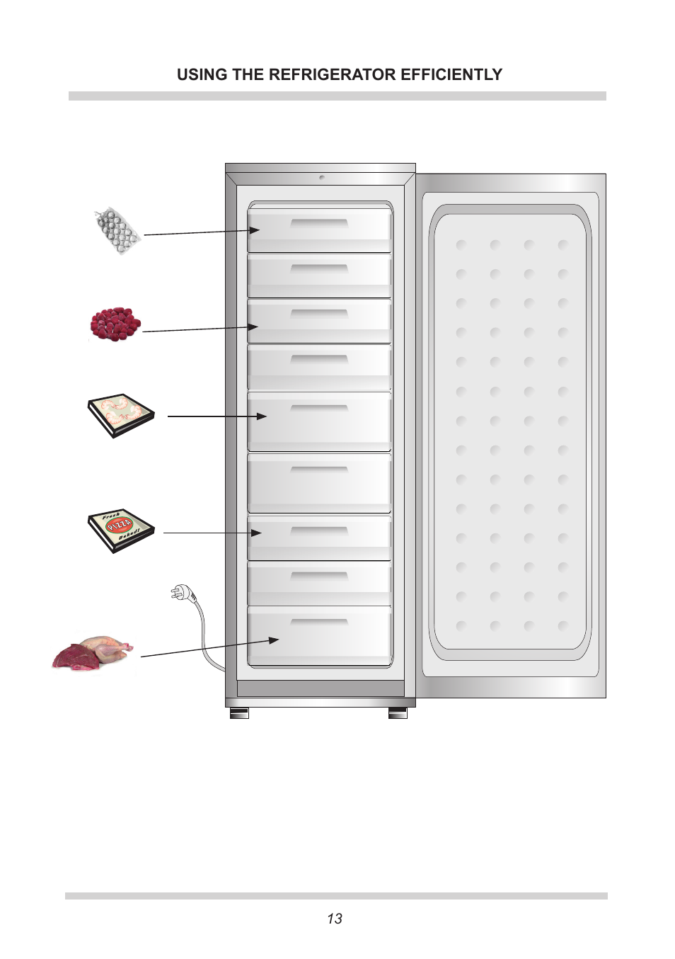 AMICA Built-in refrigerators BZ221.3 EN User Manual | Page 13 / 20