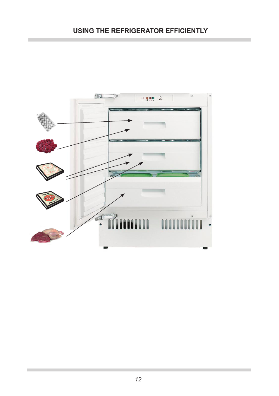 AMICA Built-in refrigerators UZ130.3 EN User Manual | Page 12 / 20