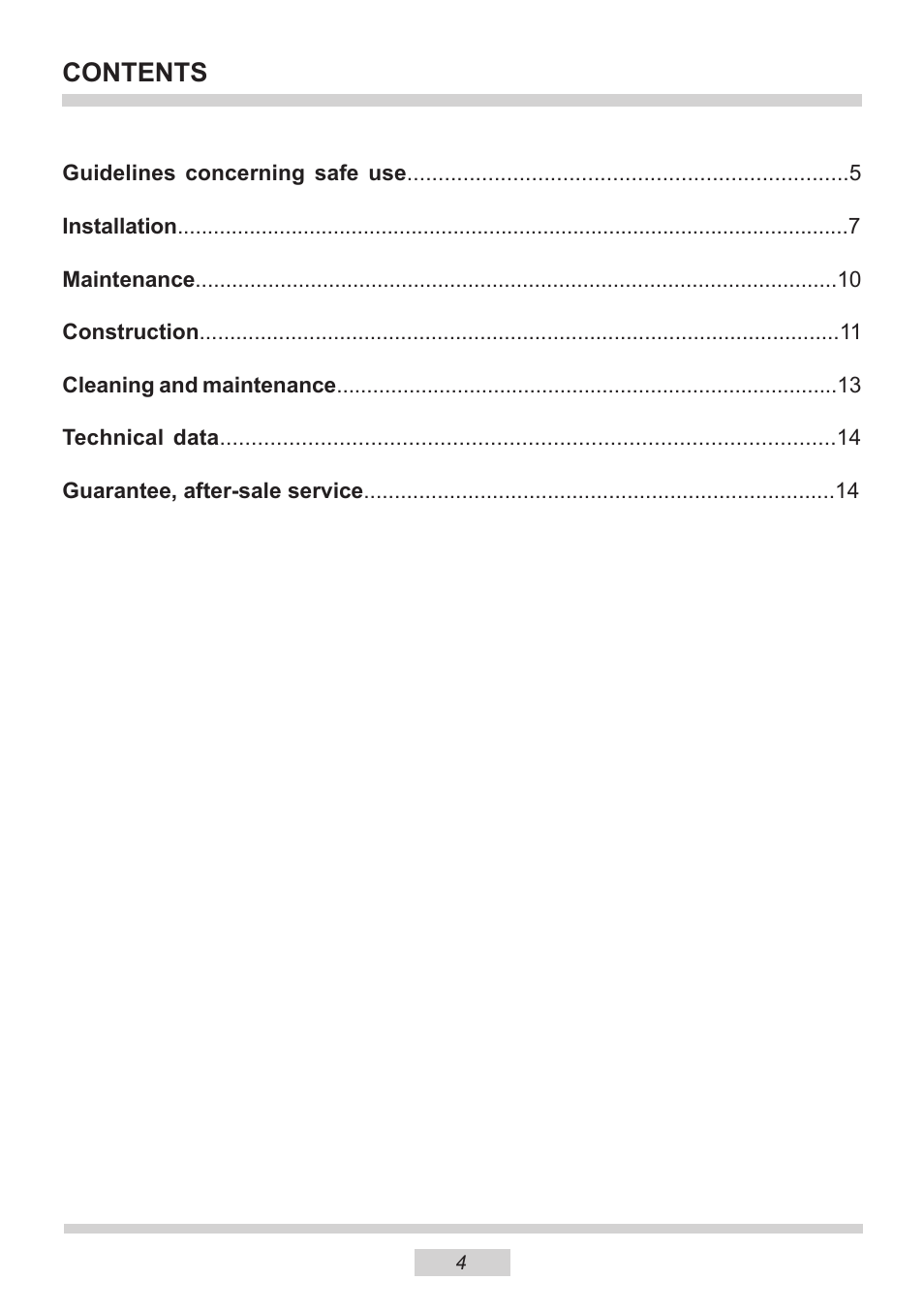 AMICA OKF621G EN User Manual | Page 4 / 16
