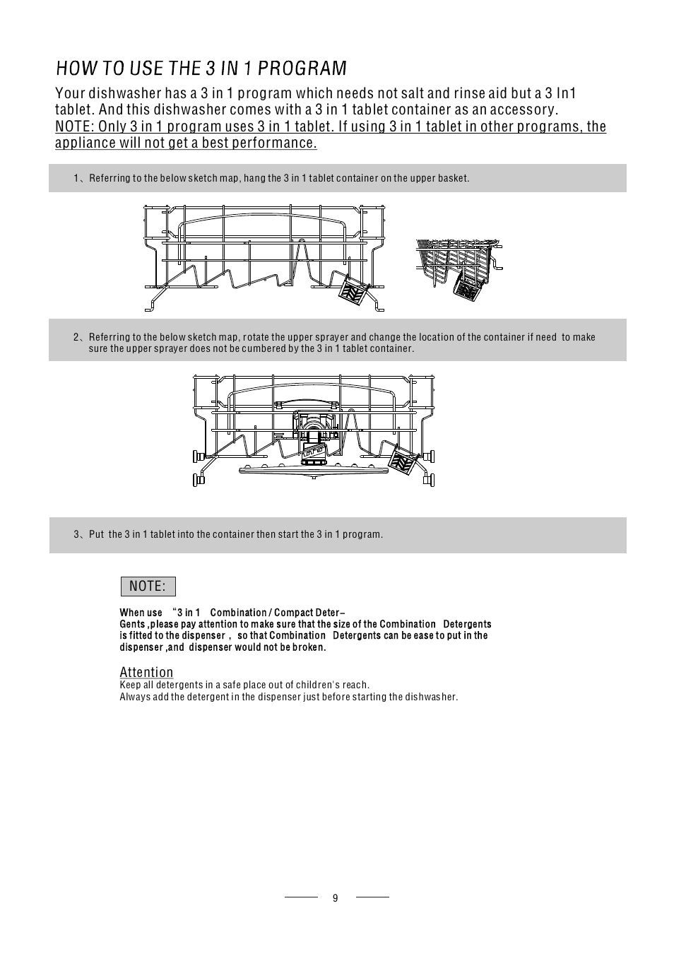 Attention | AMICA ZIM427 EN User Manual | Page 11 / 29