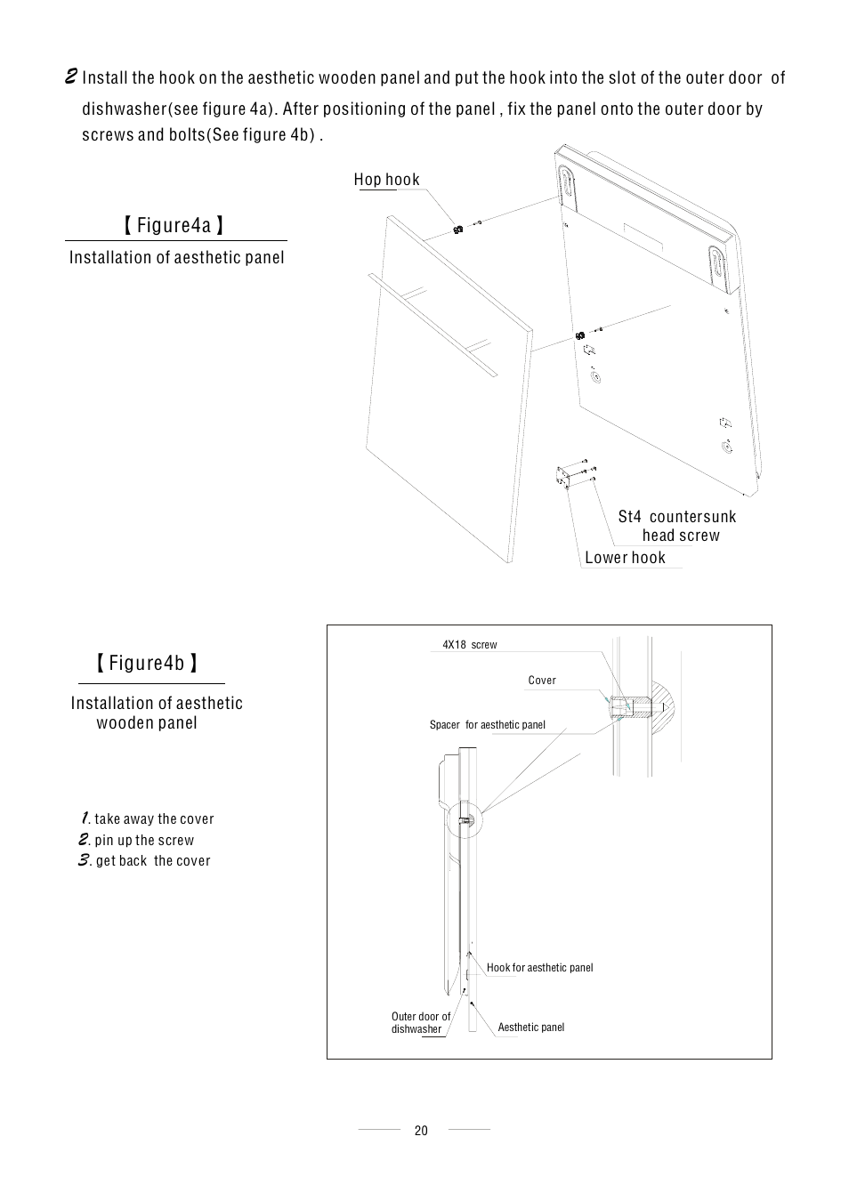 Figure4a, Figure4b | AMICA ZIM427 EN User Manual | Page 22 / 29