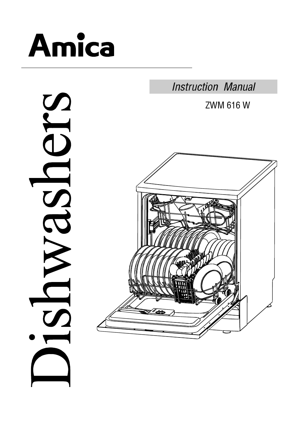 AMICA ZWM 616 W EN User Manual | 26 pages