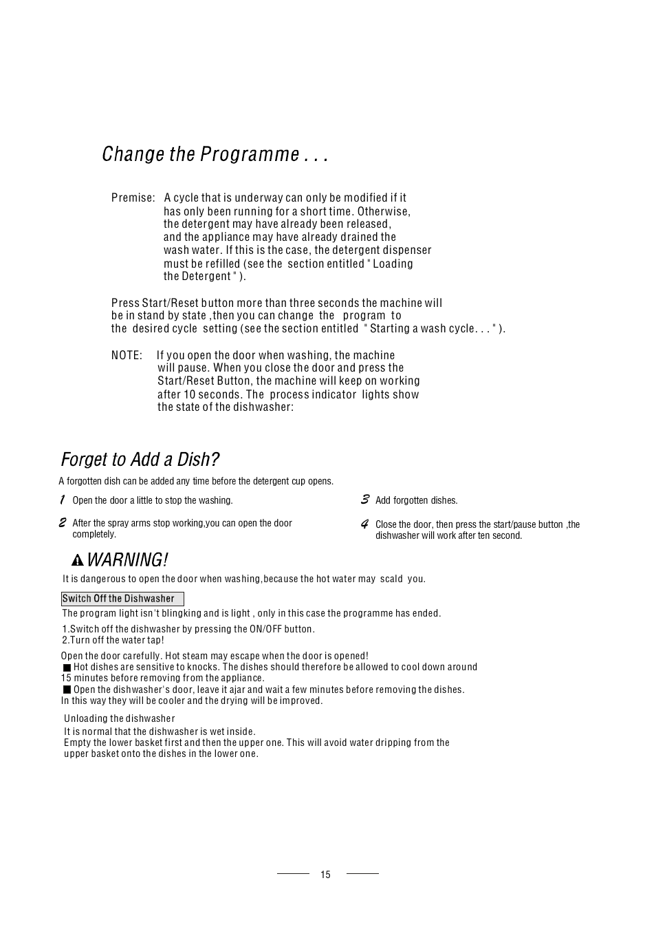 AMICA ZWM 616 W EN User Manual | Page 17 / 26