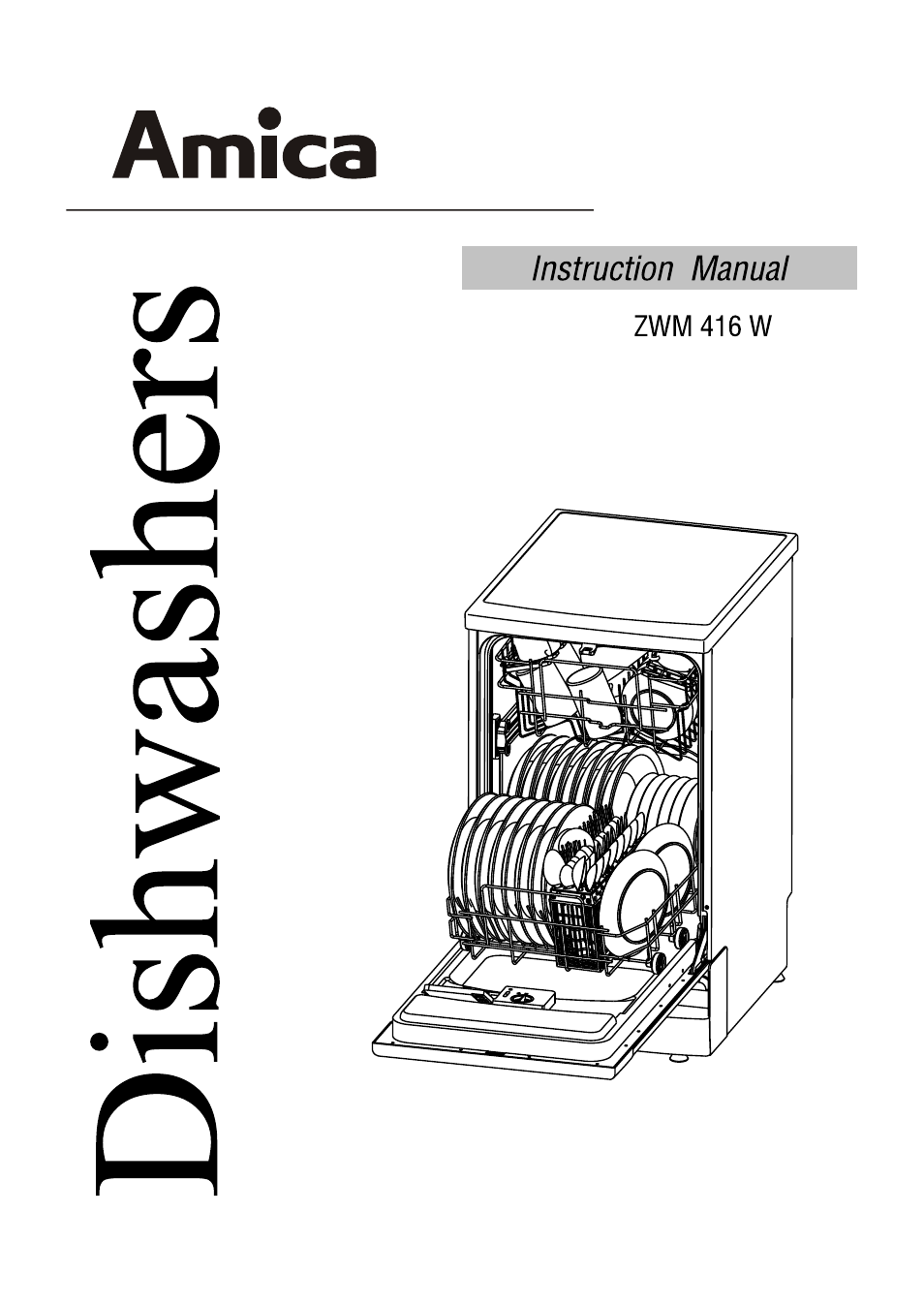 AMICA ZWM416W EN User Manual | 26 pages