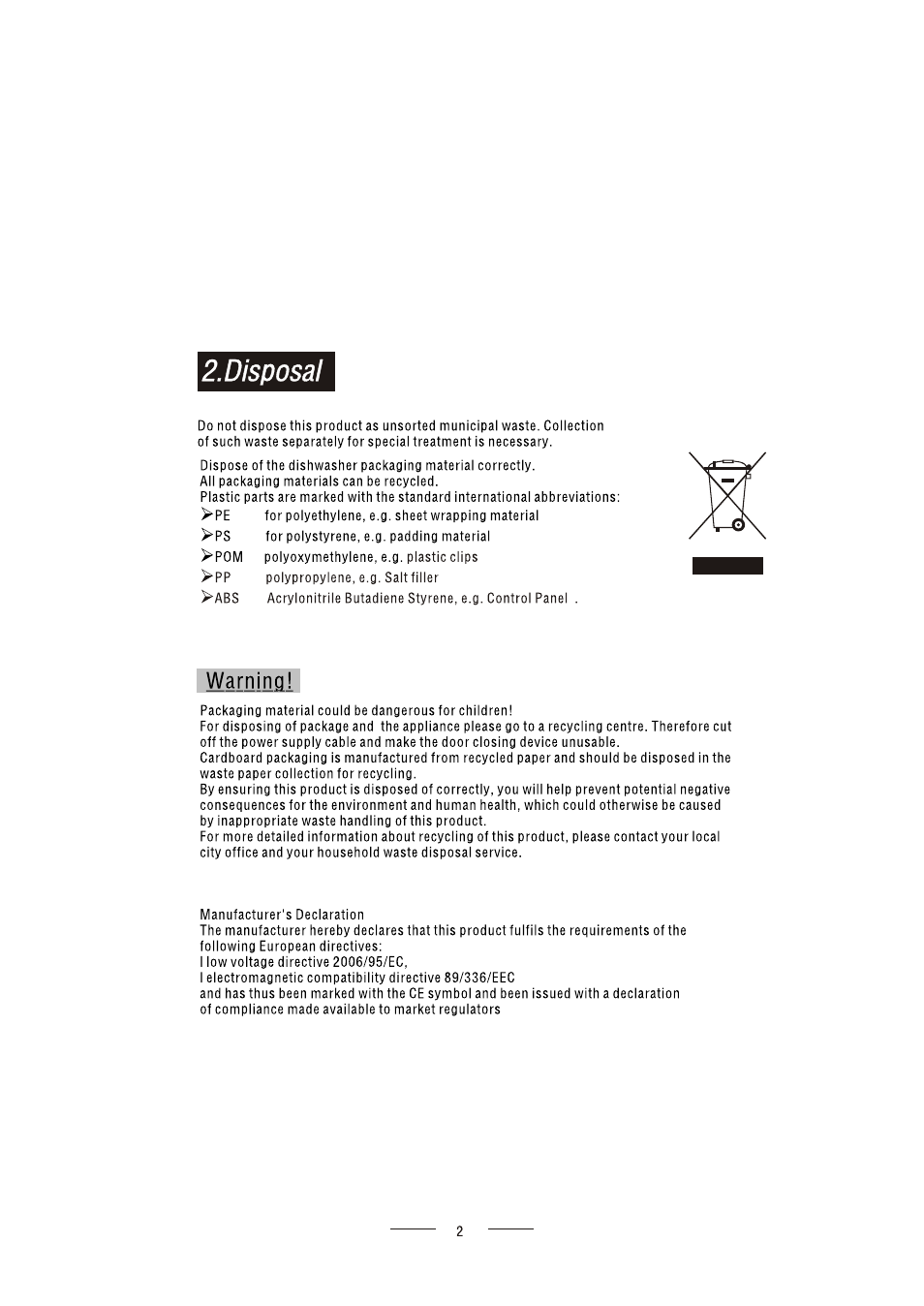 AMICA ZWM416W EN User Manual | Page 4 / 26