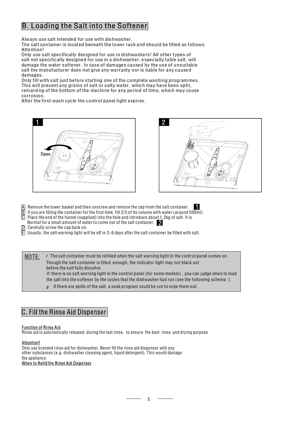 AMICA ZZM616W EN User Manual | Page 7 / 29
