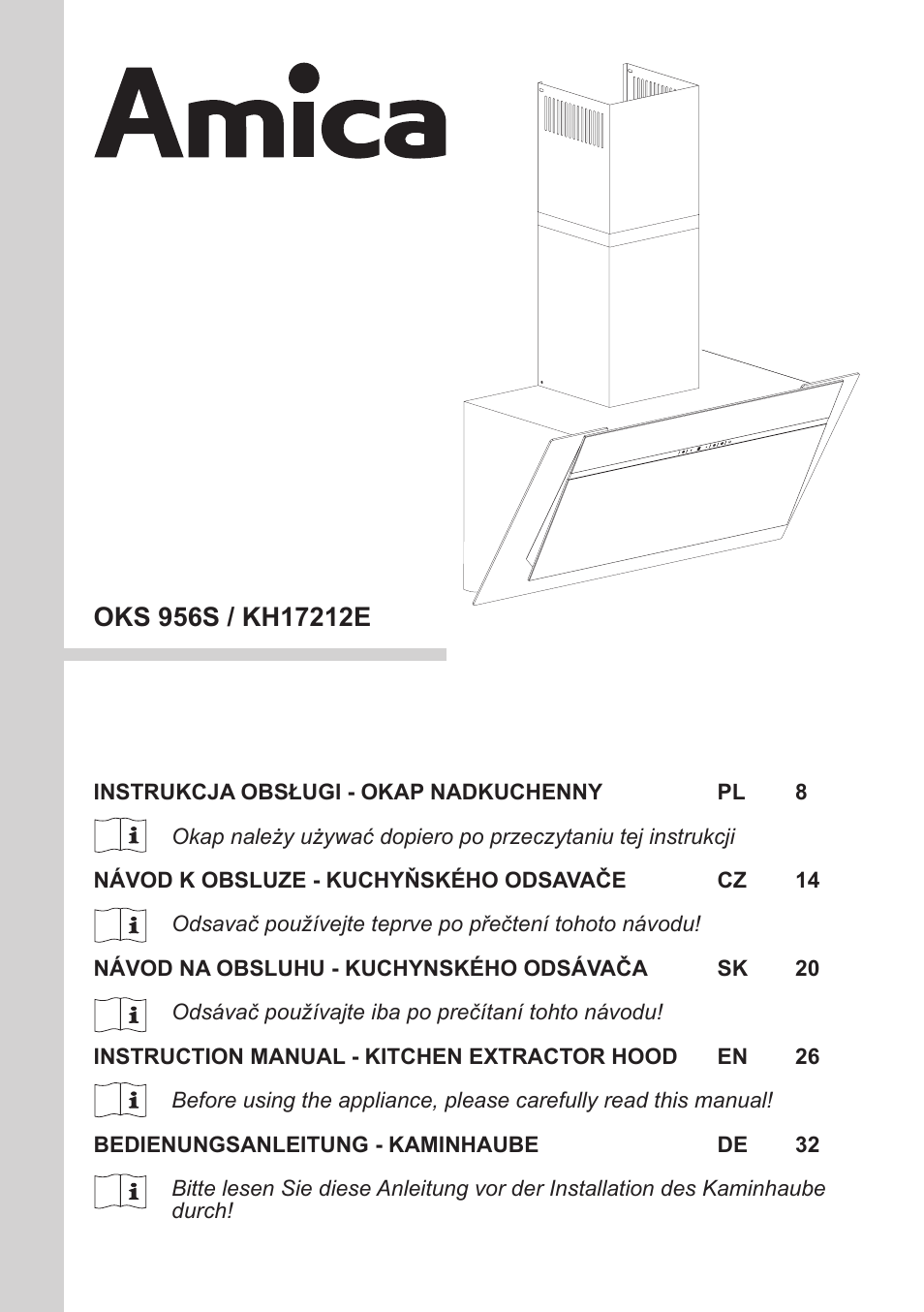 AMICA KH 17212 E DE User Manual | 42 pages