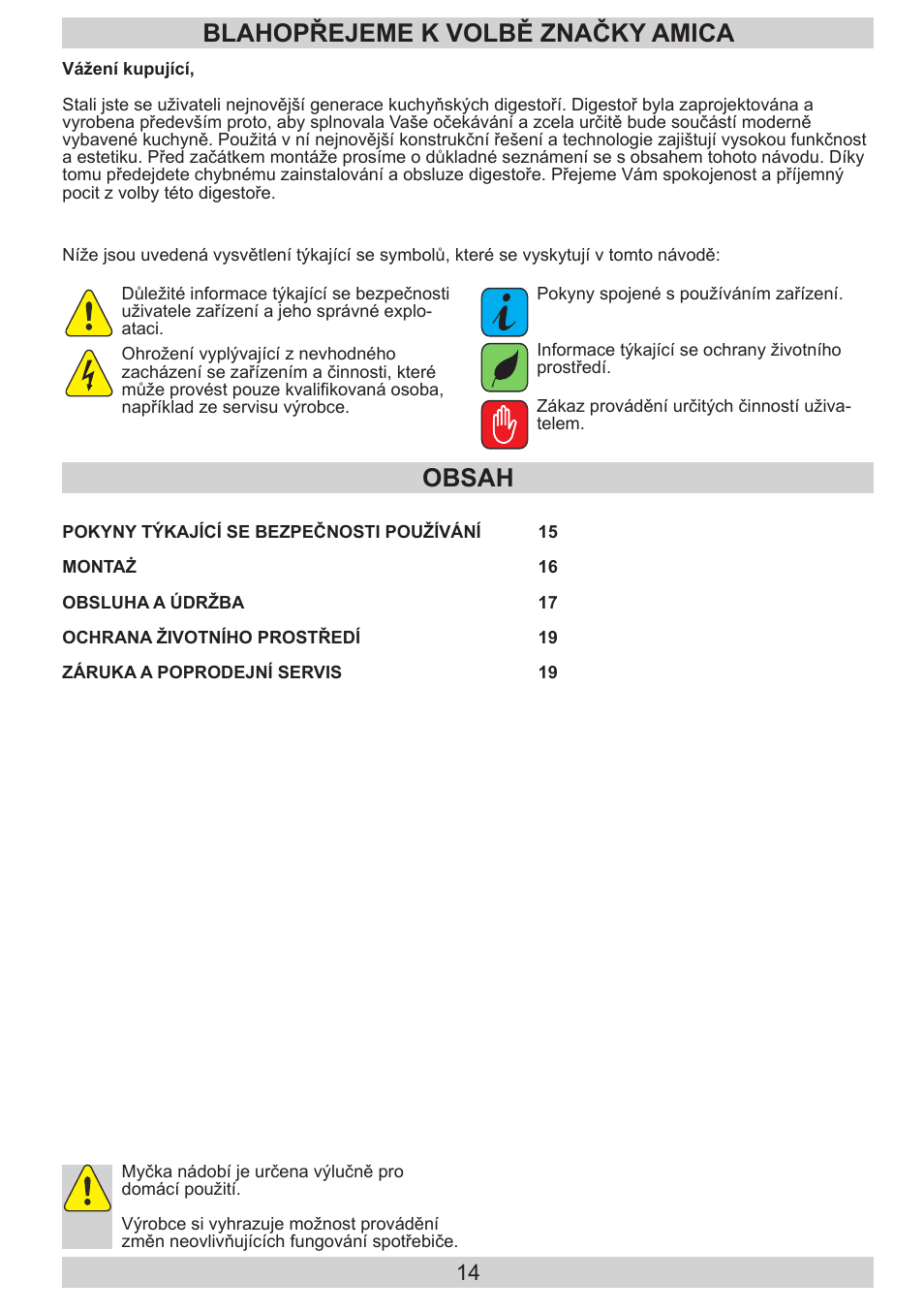 AMICA KH 17212 E DE User Manual | Page 14 / 42