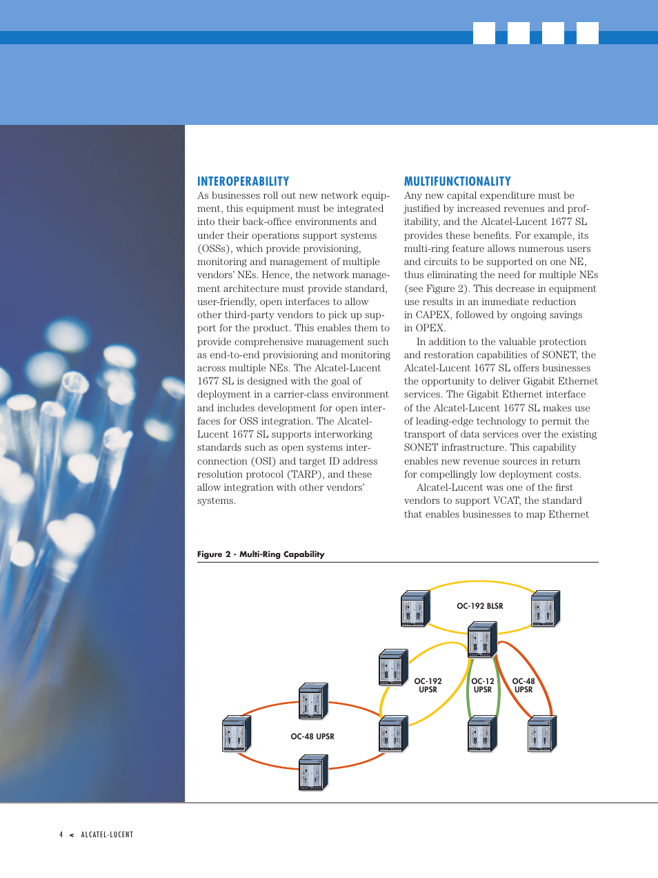 Interoperability, Multifunctionality | Alcatel-Lucent 1677 User Manual | Page 6 / 8