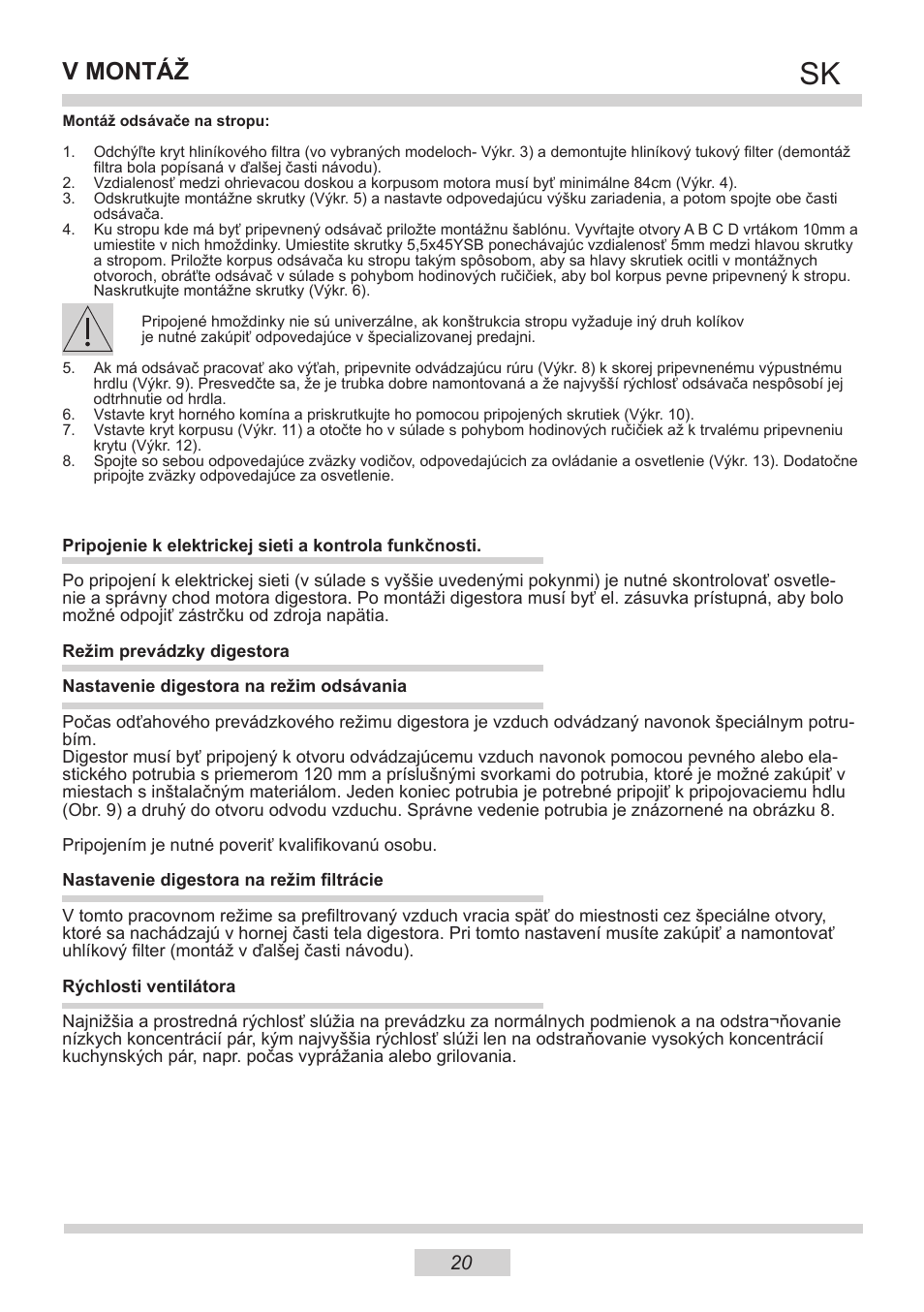 V montáž | AMICA IH 17200 E DE User Manual | Page 20 / 36