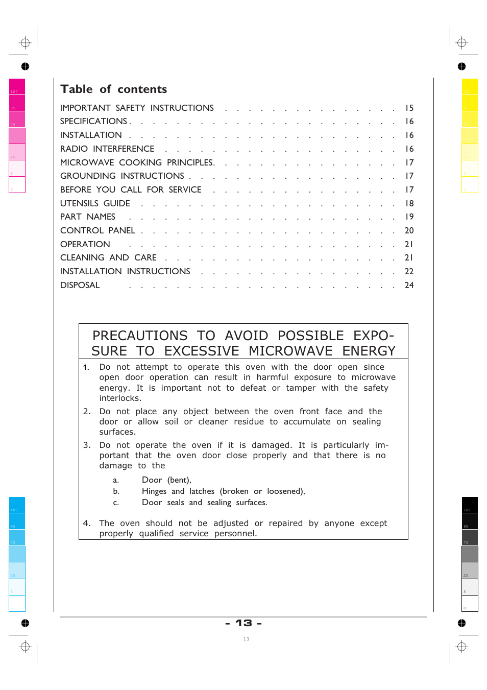 AMICA MW 13150 W DE User Manual | Page 13 / 132