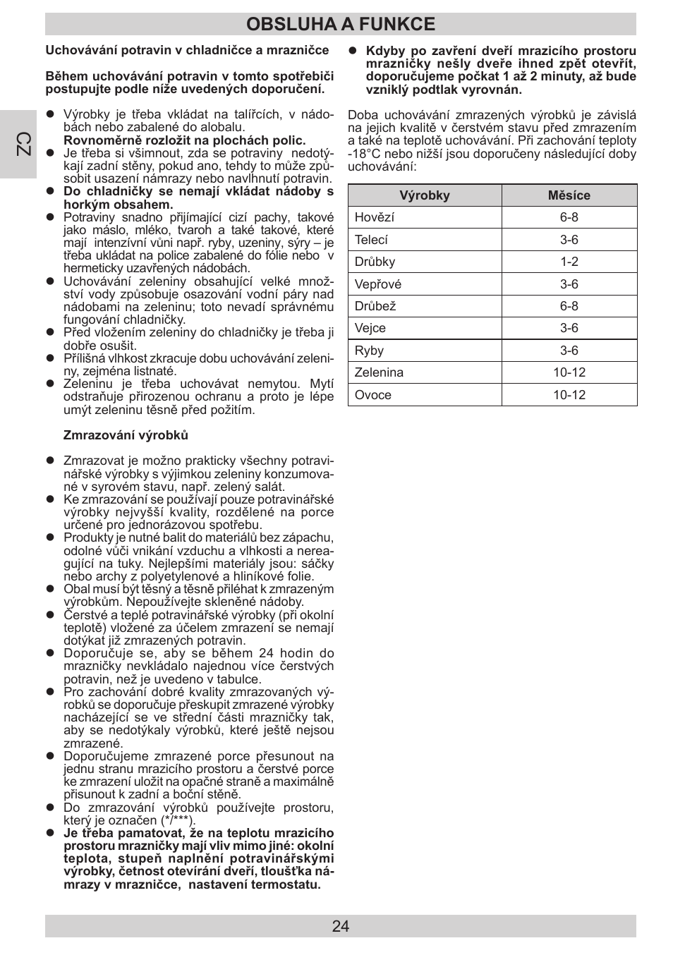 Obsluha a funkce | AMICA EVKS 16404 DE User Manual | Page 24 / 84