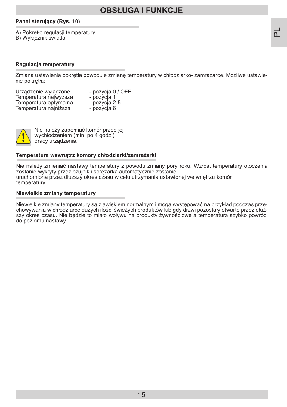 Obsługa i funkcje | AMICA EVKS 16172 DE User Manual | Page 15 / 94