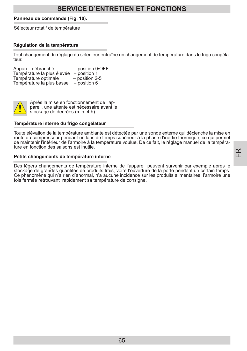 Service d’entretien et fonctions | AMICA EKS 16171 DE User Manual | Page 65 / 96