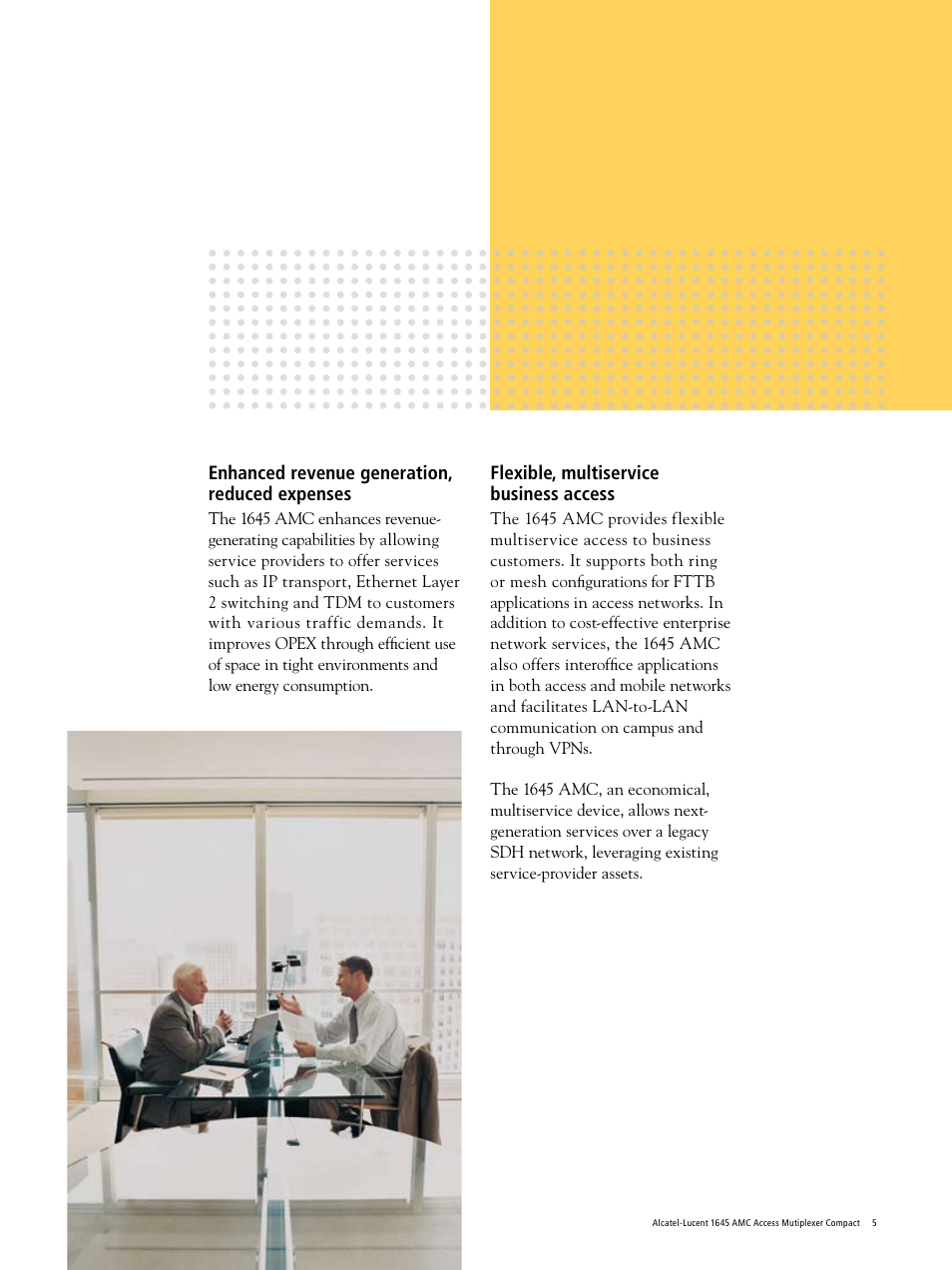 Alcatel-Lucent 1645 AMC User Manual | Page 5 / 12
